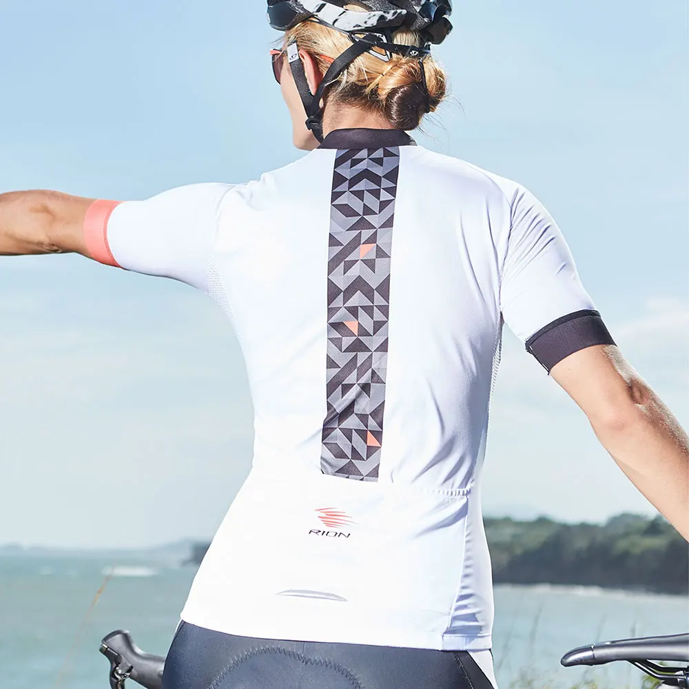 RION, женская одежда для велоспорта, MTB, для горных гонок, Джерси, для велоспорта, короткий рукав, топы для горного велосипеда, рубашка, лето, осень, с карманами, дизайнерская одежда