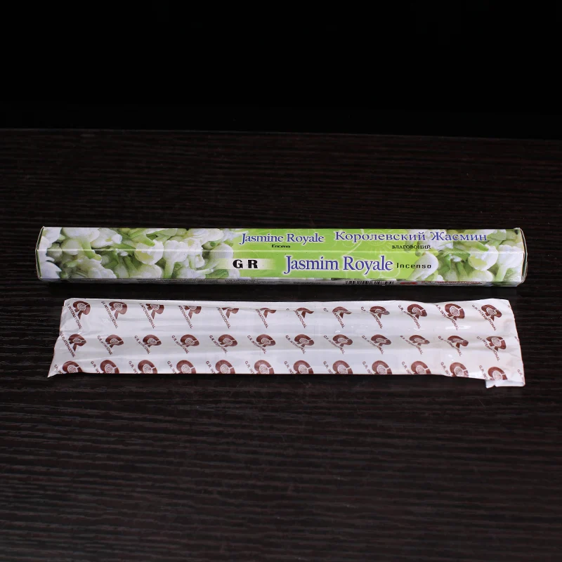 India Incense Jasmine Fragrance Aroma Stick Big Box Aromatic Diffuser Meditation Scents for Home | Дом и сад