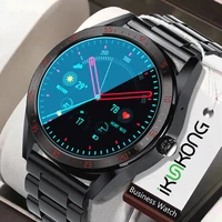 2021 new 454454 amoled screen smart watch always display the time bluetooth call local music weather smartwatch for men android