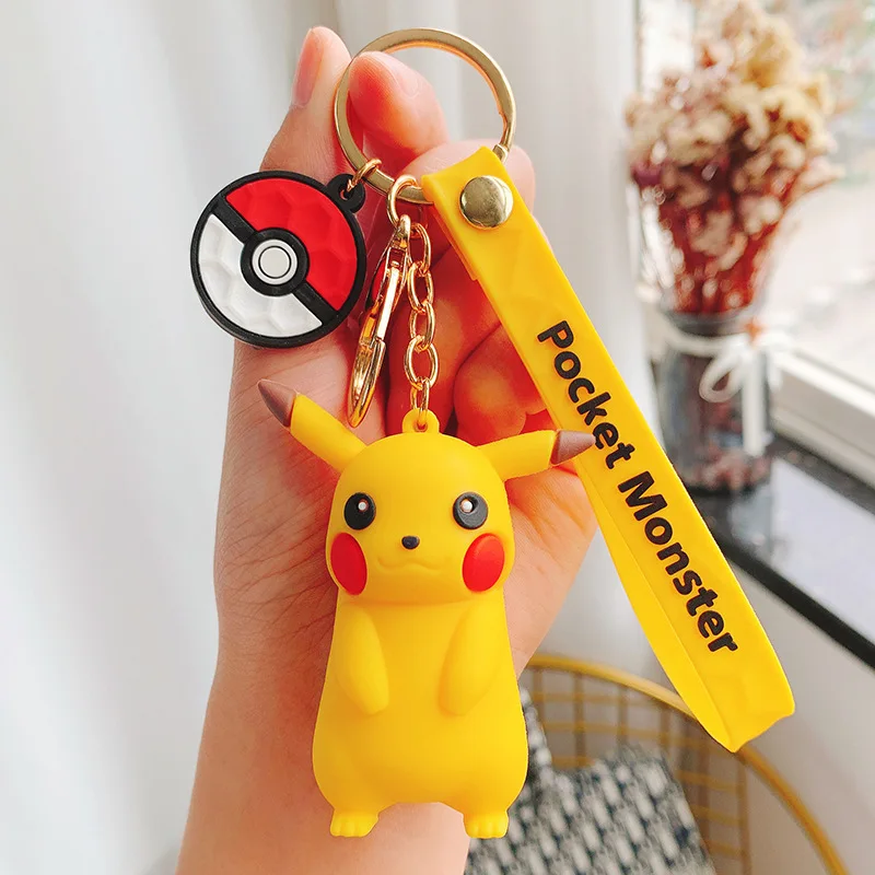 

Unisex Q version Japanese anime cartoon series doll key chain chain mobile phone bag pendant couple gift