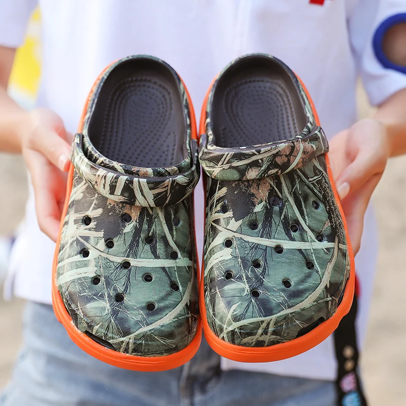 Оригинальный сада флип-флоп ремешок быстросохнущая водонепроницаемая обувь для