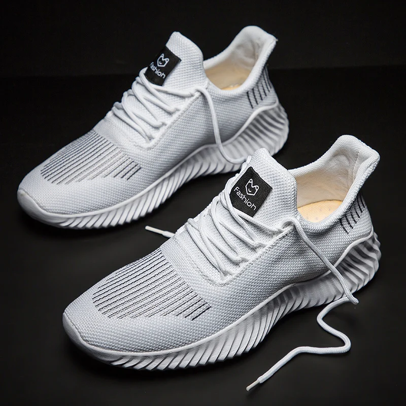 Prowow Autumn Sneakers Men Flyknit Comfortable Casual Male Footwear Light Weight Tenis Masculino Adulto Shoes Big Size 39-47 | Обувь