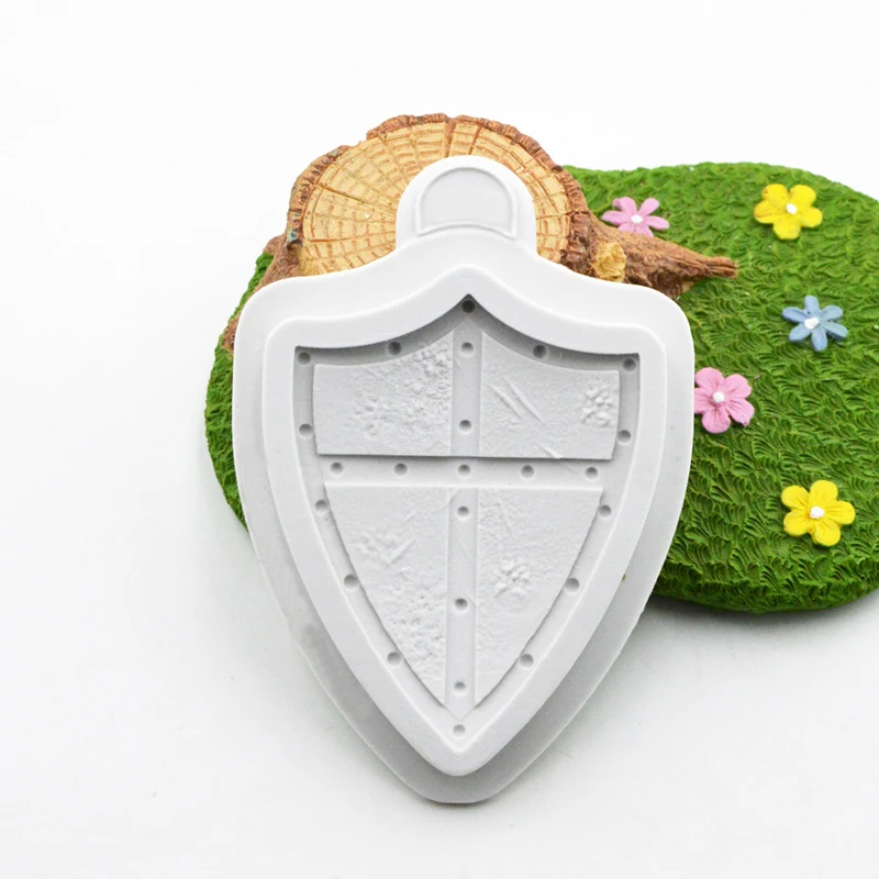 Meibum рыцарский щит узор камедь паста сахар ремесло помадка форма детский подарок