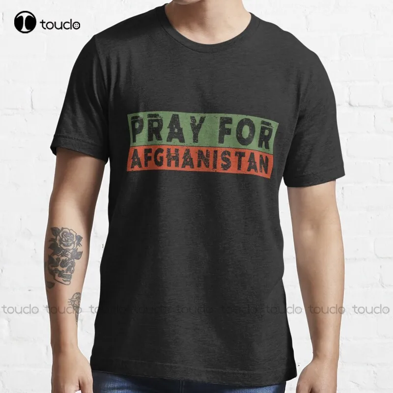 

New Pray For Afghanistan T-Shirt Dad Shirt Cotton S-5Xl Unisex