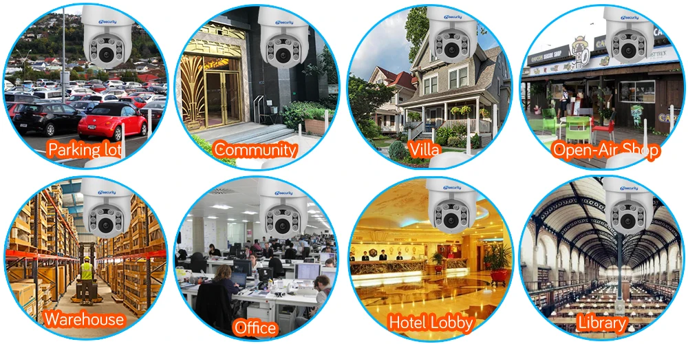 Уличная PTZ IP камера Wifi скоростная купольная 1080P беспроводная камера безопасности Pan Tilt 4X цифровой зум Onvif Видеонаблюдение CCTV