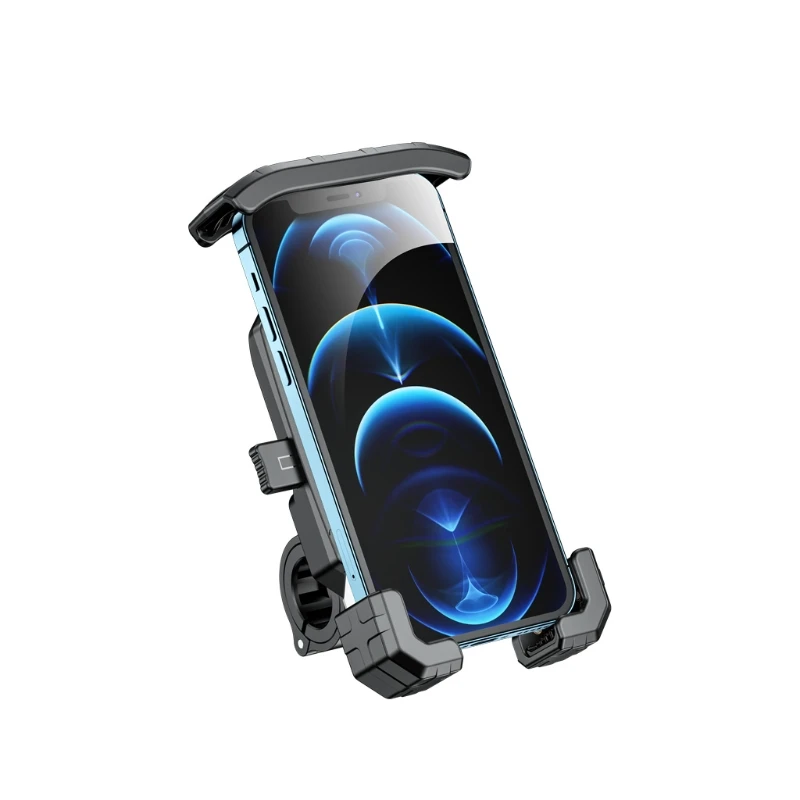 

Motorcycle 20W USB C PD Charger 15W Wireless Charger Holder for 3.5-6.5" Phone 652E