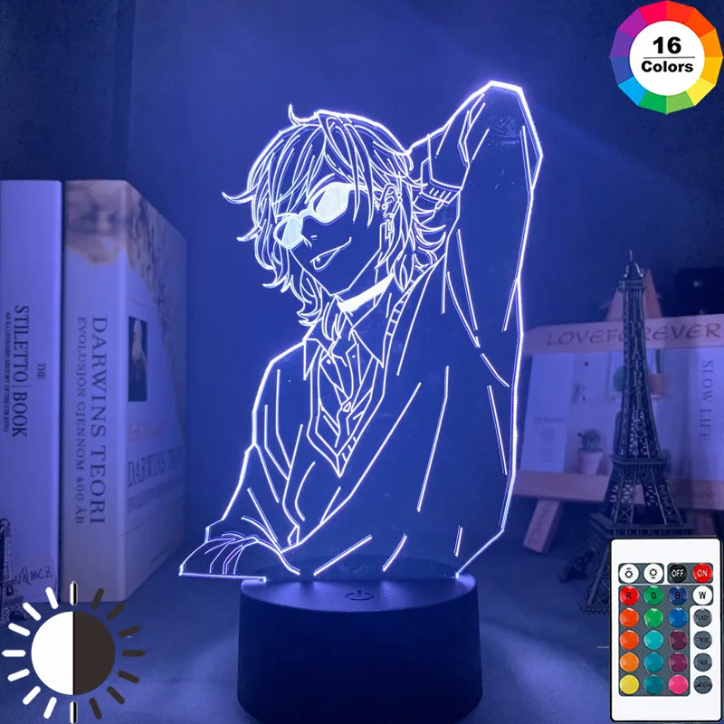 Акриловая 3D лампа Bl аниме Yarichin сука клуб Yuri Ayato светодиодный светильник для