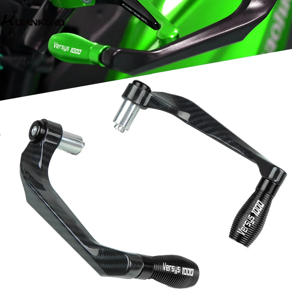 

Motorcycle Handlebar Grips Guard Brake Clutch Levers Guard Protector For Kawasaki VERSYS 1000 2012 2013 2014-2018 2015 2016 2017