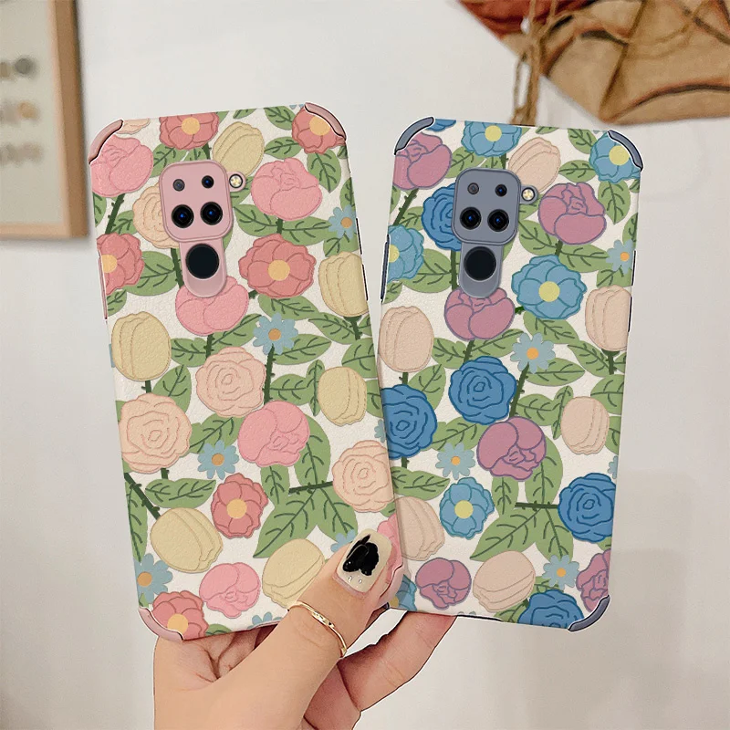 

Confusion Rose Phone Case For Xiaomi Redmi 9 Note 9 8 7 Pro K40 K30 Pro Leather Cover