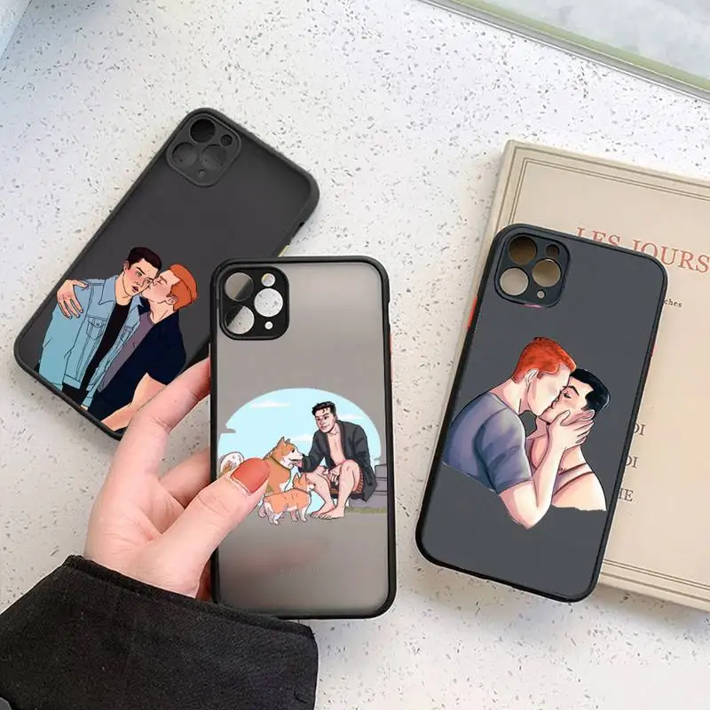 

Gallavich Phone Case For iphone 13 12 11 7 8 plus mini x xs xr pro max matte transparent cover