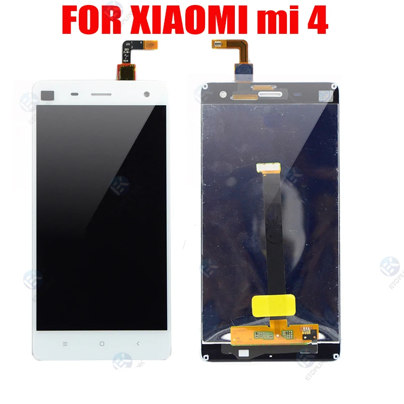 Полный экран для Xiaomi Mi4 LCD сенсорный дигитайзер сборка m4 mi 4 mi4 5 0 дюймов