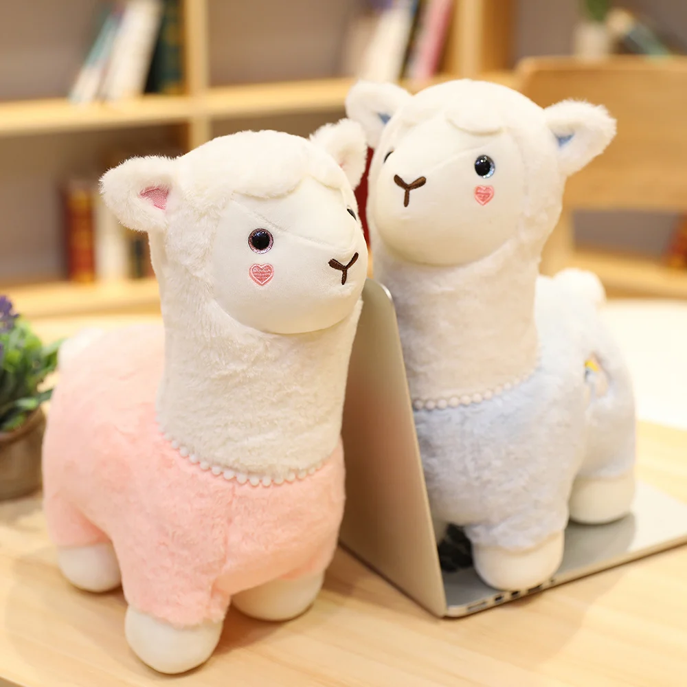

New 25/35/45cm Cute Alpacasso Alpaca Plush Toys Super Soft Stuffed Animal Sheep Pillow Dolls for Children kawaii Birthday Gifts