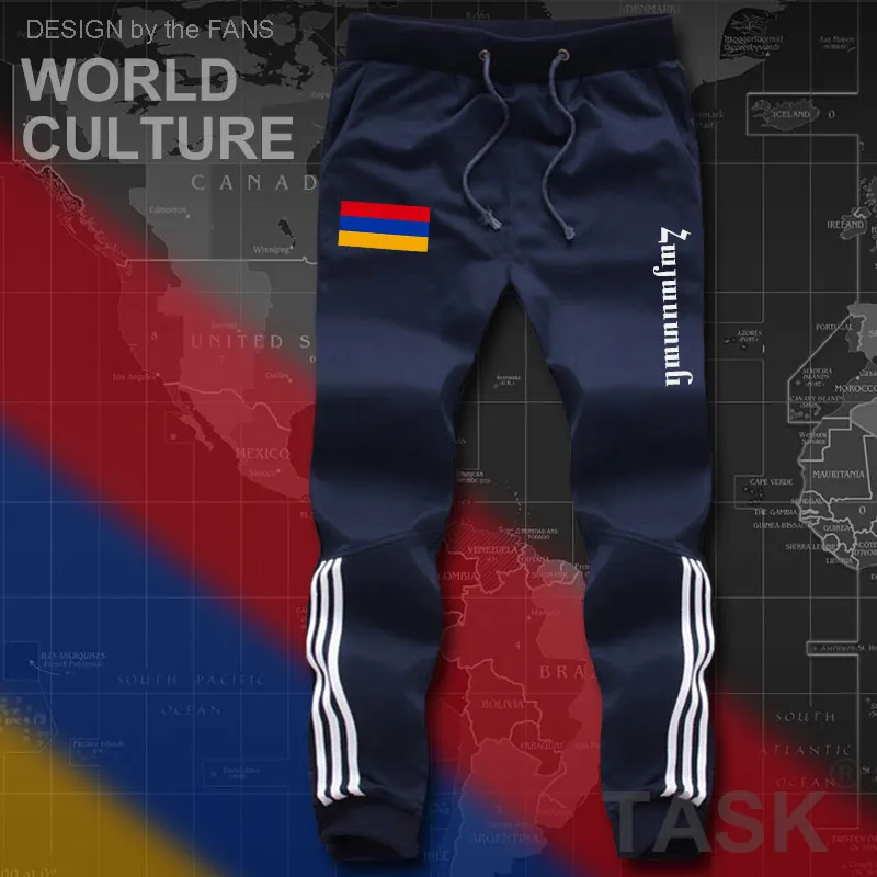 

Plus M-8XL Armenia Mens Shorts Beach Man men's Board Shorts Flag Workout Zipper Pocket Sweat 2021 Cotton Brand Armenian ARM