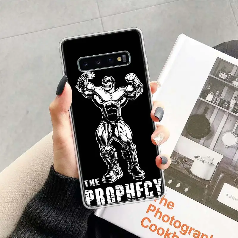 Bodybuilding Gym Fitness Phone Case for Samsung Galaxy A50 A51 A70 A71 A41 A31 A21S A11 A40 A30 A20E A10 A6 Plus A8 + A7 A9 Cove images - 4