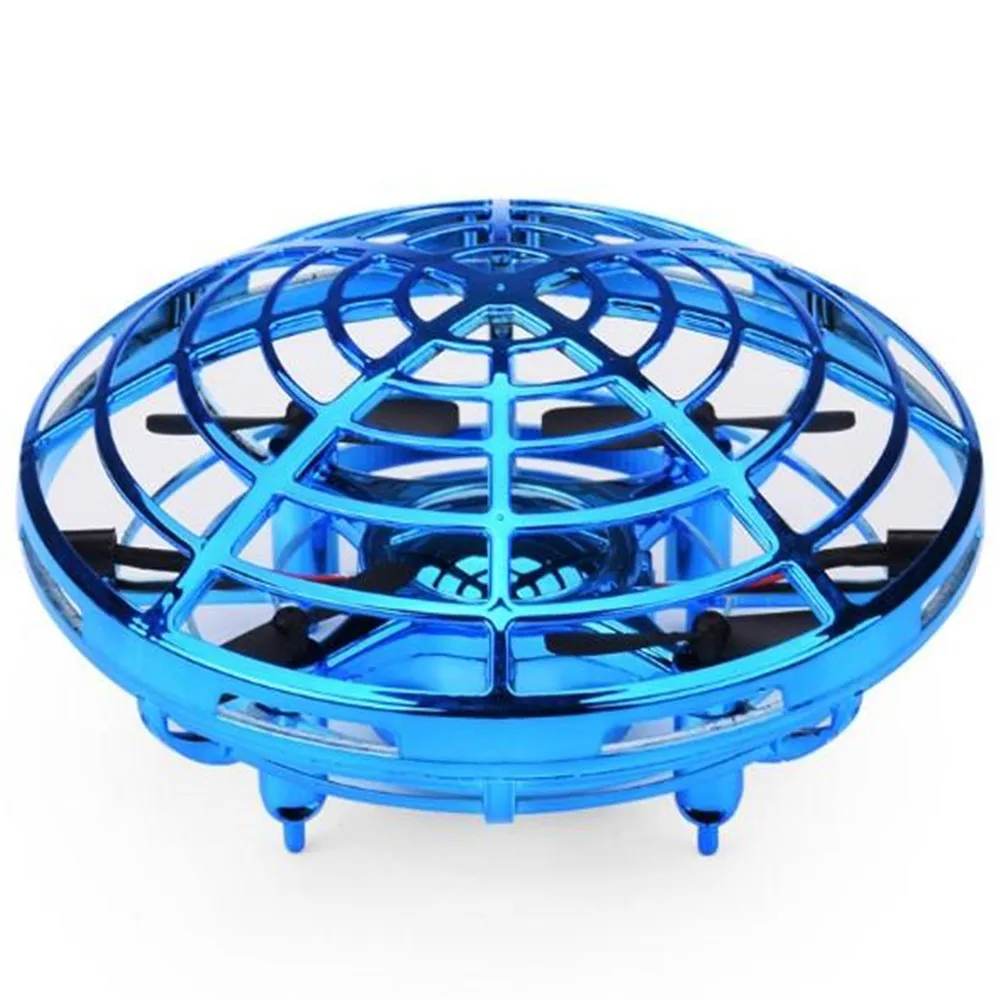 Mini Helicopter UFO RC Drone Infraed Hand Sensing Aircraft Electronic Model Quadcopter flayaball Small drohne Toys For Children enlarge