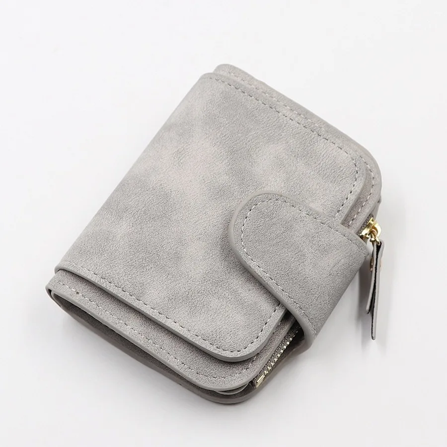 Многофункциональный Женский мини-кошелек модный кошелек на молнии с пряжкой