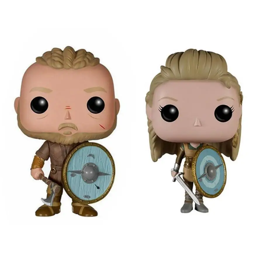 Экшн-фигурки аниме Викинги игрушки Ragnar Lothbrok Lagertha Vikings коллекционная фигурка