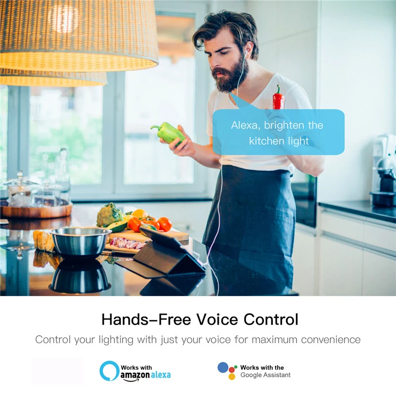 DIY умный WiFi светильник светодиодный диммер Smart Life/Tuya APP пульт дистанционного