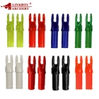 Linkboy стрельба из лука 12 шт24 шт пластиковая внутренняя Стрела Nocks F идентификатор вала 6,2 мм стрельба из лука охота Новинка