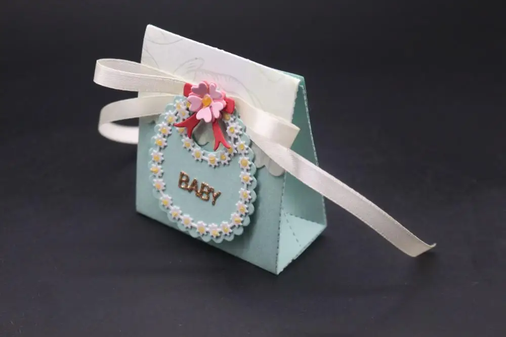 3D bag Scrapbooking candy box cutting die stencil Making Cards Album embossing craft paper metal cut template tool 2019 | Дом и сад