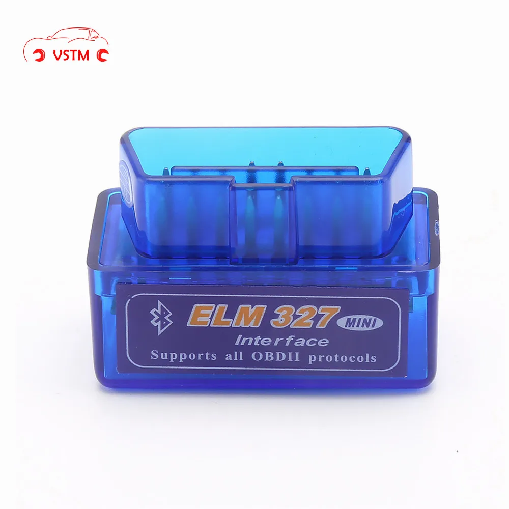 Последняя версия Super Mini ELM327 Bluetooth V2.1 OBD2 Elm 327 Автомобильный диагностический сканер