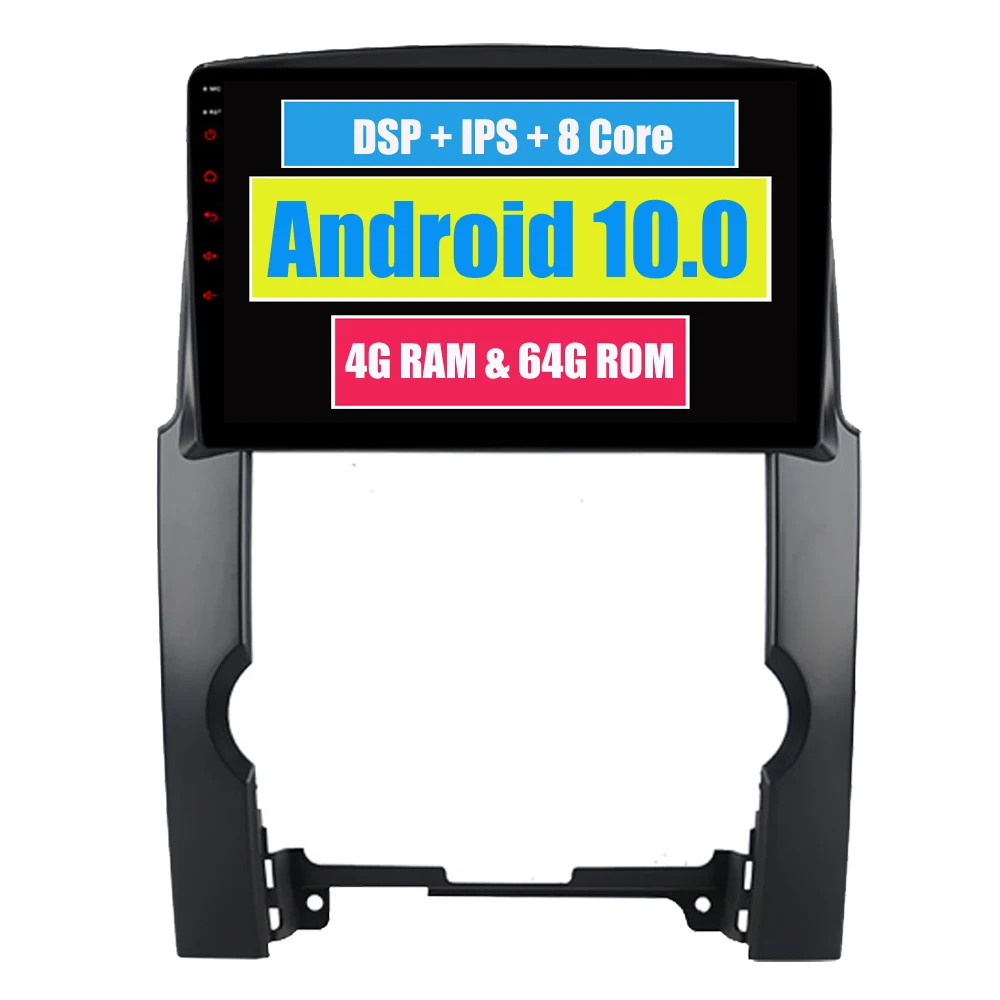 RoverOne Android 10 автомобильный мультимедийный плеер для Kia Sorento 2009 2012 Авторадио Bluetooth