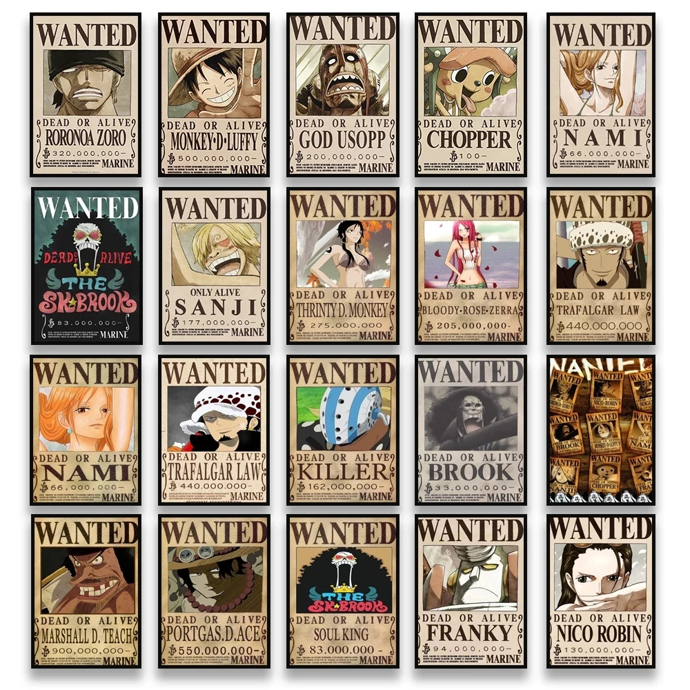 Классические аниме постеры и картины на холсте в японском стиле художественные