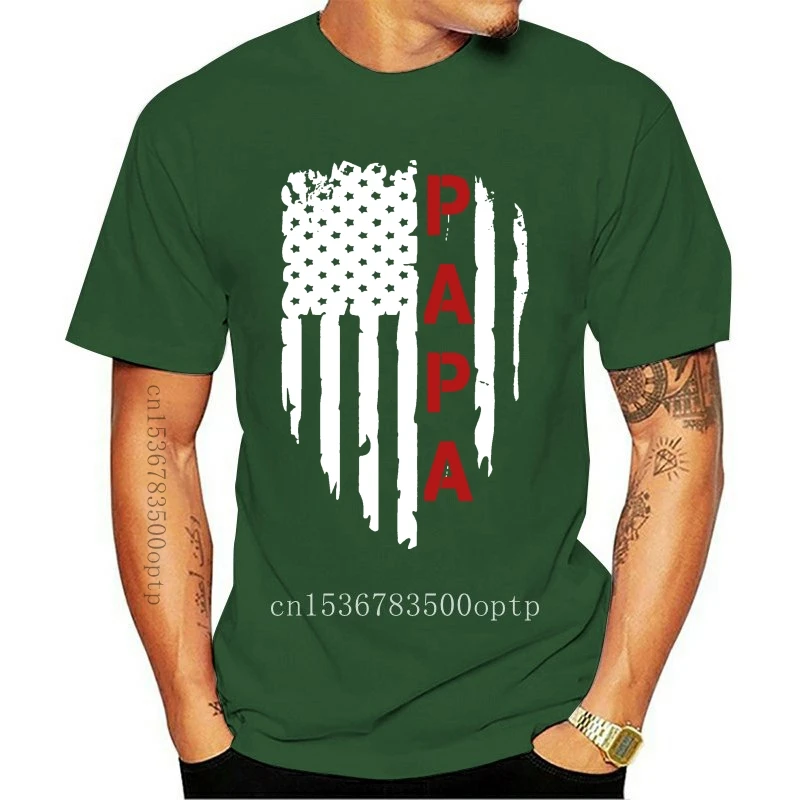 

Футболка мужская свободного кроя с принтом флага отца