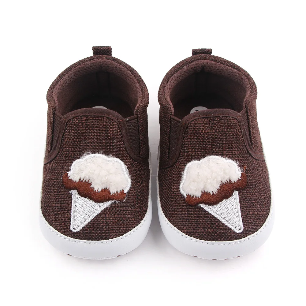 Весенняя детская обувь на мягкой подошве мороженое для маленьких девочек |