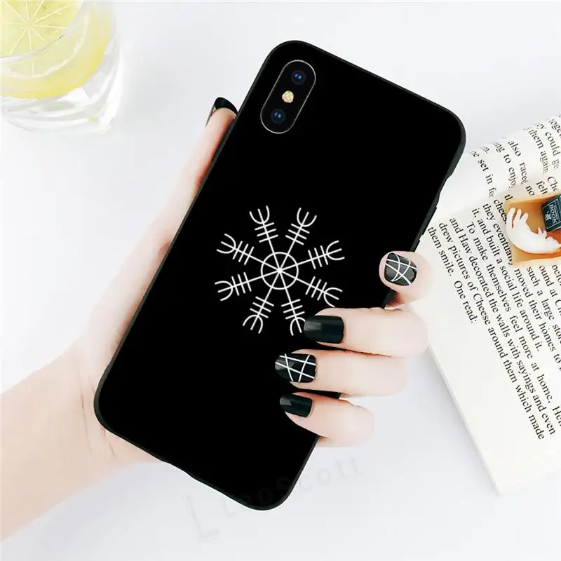 

Viking Vegvisir Odin Nordic Phone Case for iPhone 11 12 pro XS MAX 8 7 6 6S Plus X 5S SE 2020 XR