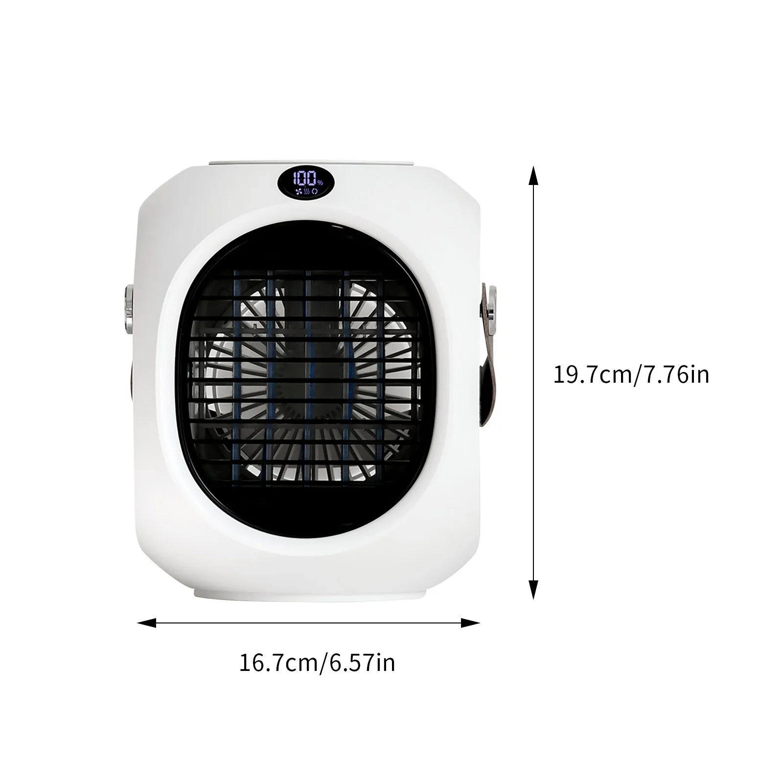 

HA-Life Air Conditioner Mini Fan Portable USB Rechargeable Cooling Air Cooler Personal Space Air Cooling Ceiling Fan 4H Working