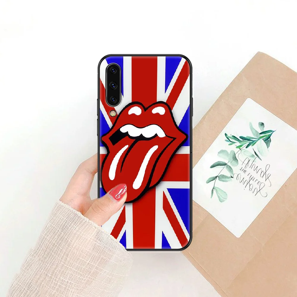 

Rock Band Stone Rolling Phone case For Samsung Galaxy A 3 5 7 8 10 20 21 30 40 50 51 70 71 E S 2016 2018 black silicone bumper