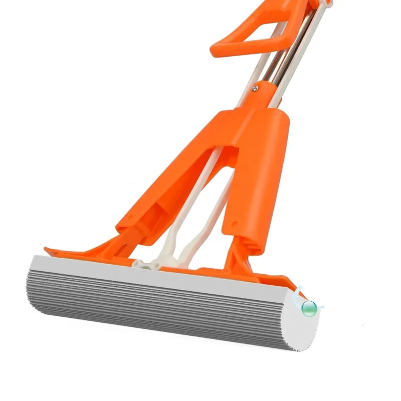 

Швабра с губкой, большая двухскладная резиновая хлопковая насадка, для воды, пола, впитывающая влагу, домашняя