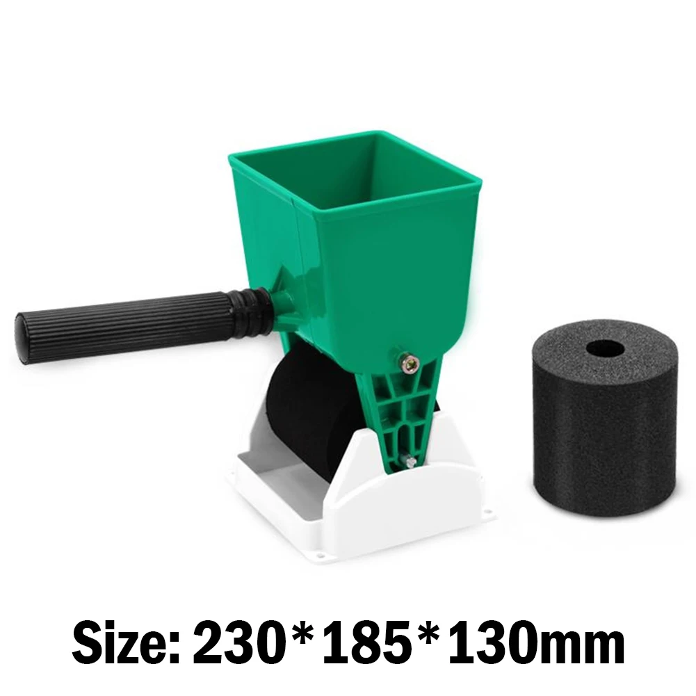 

3/6 inch Paint Buckets Portable Handheld Glue Applicator Roller Manual Gluer for Woodworking Painting Tool Wheels
