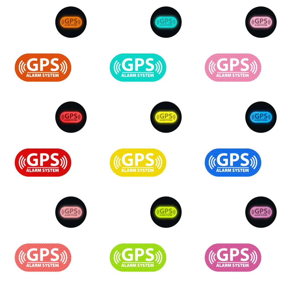 GPS система сигнализации 16*8 см Стандартная автомобильная наклейка на бампер