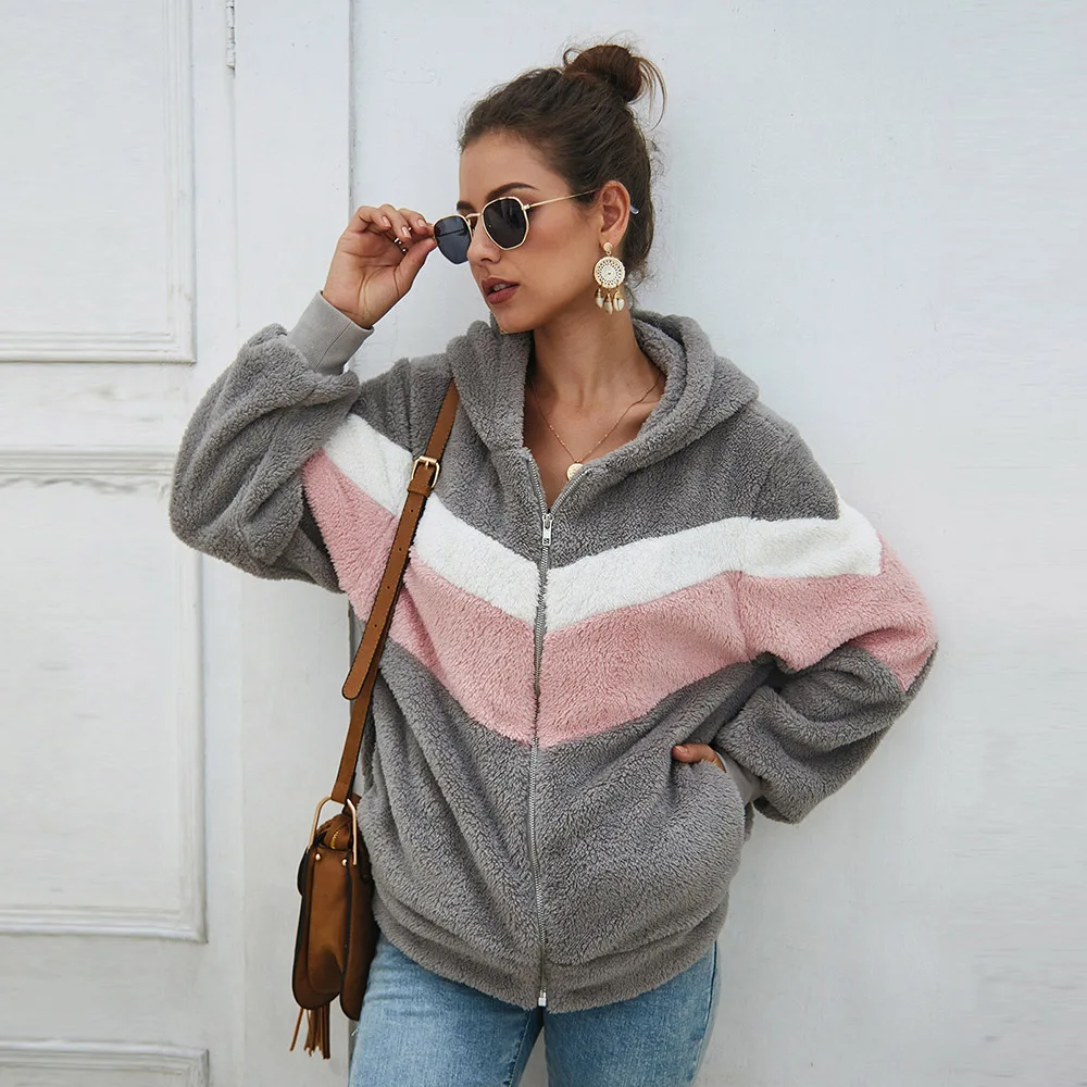 

Hoodies Women Clothes Long Sleeve Manteau Femme Hiver Jogging 2019 Cute Fleece Sudaderas Loose Coat Hoody Bluzy Damskie Navidad