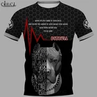 Мужская футболка с 3D принтом животных, собаки питбуля, Harajuku, летняя, с коротким рукавом, уличная, повседневная, унисекс, топы, Прямая поставка