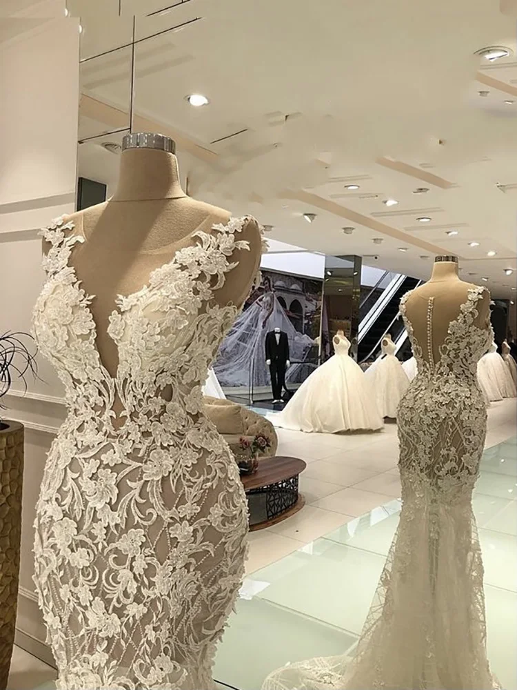 

YILIBER Evening dresses 2021 vintage vlack pearls long sleeves evening gowns beading prom dresses for women short dresses