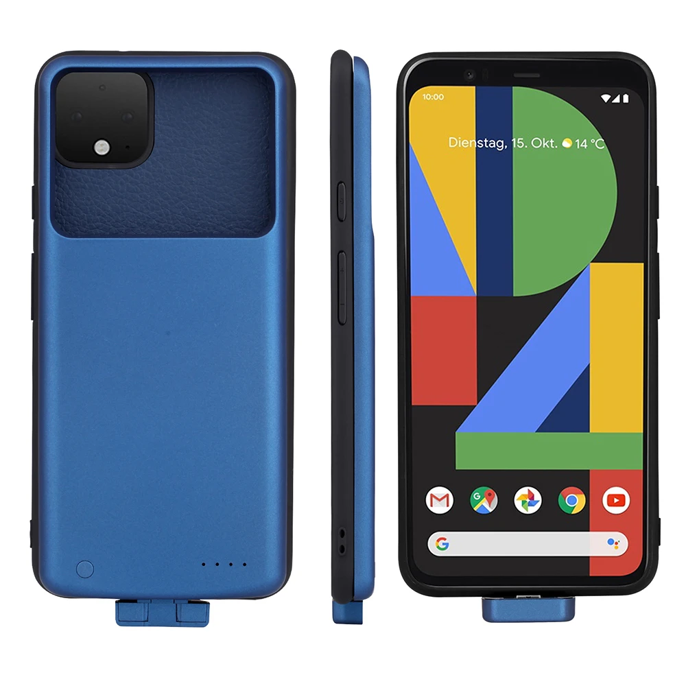 Чехол для аккумулятора Google Pixel 4XL чехол зарядки 7000 мАч смартфона внешний
