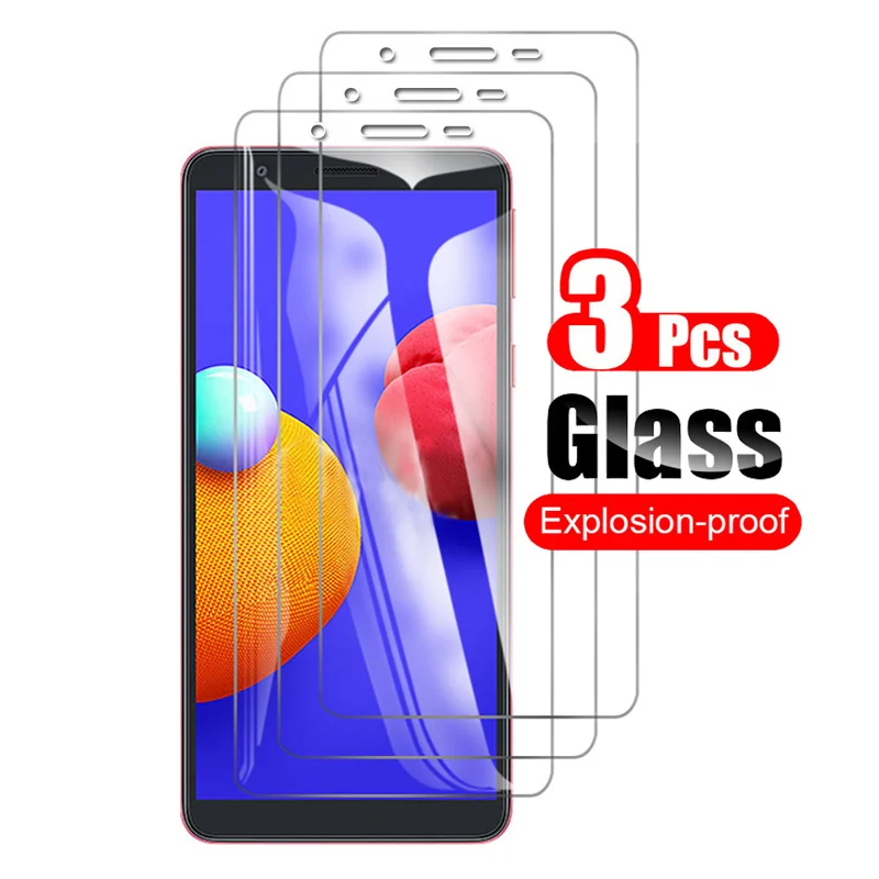3 шт. закаленное стекло для Samsung Galaxy A01 Core SM-A013F, Защита экрана для Samsung Galaxy A01 Core, защитная пленка 9H Clear
