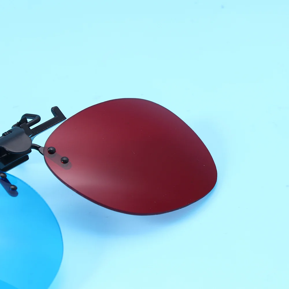 Новый красный синий стеклянный es висячая рамка 3D стекло Близорукость