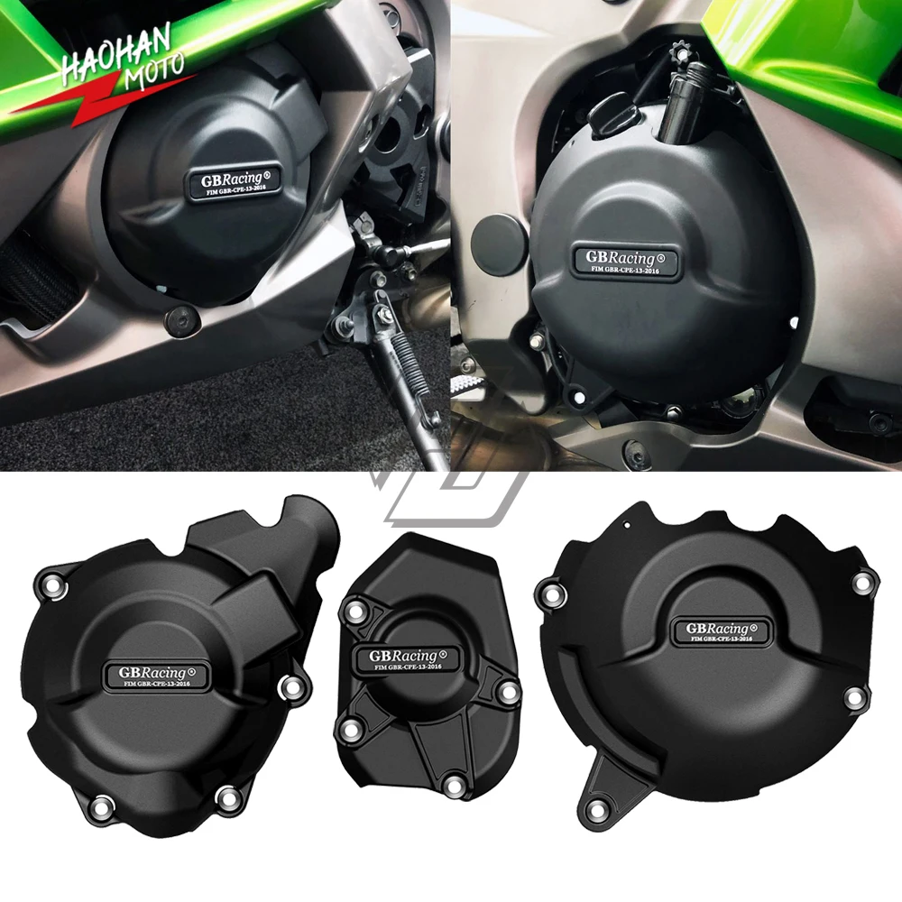 

Аксессуары для мотоциклов Kawasaki Z1000 Z1000SX 2011-2020, комплекты крышек двигателя для крепления