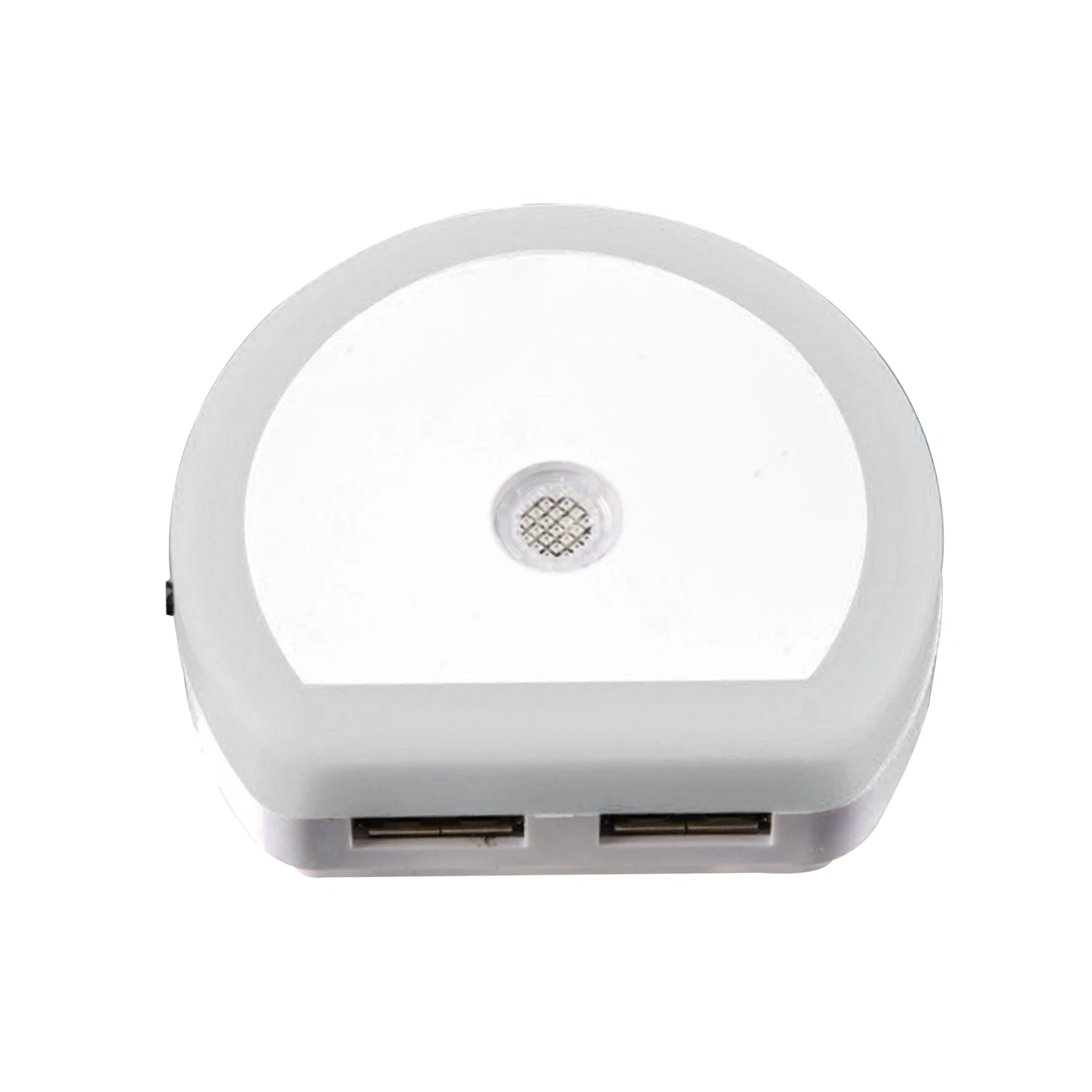 

Auto On Off For Bedroom LED Night Lamp US EU UK Plug Energy Saving Home Mini Convenient Dual USB Phone Charger Bedside