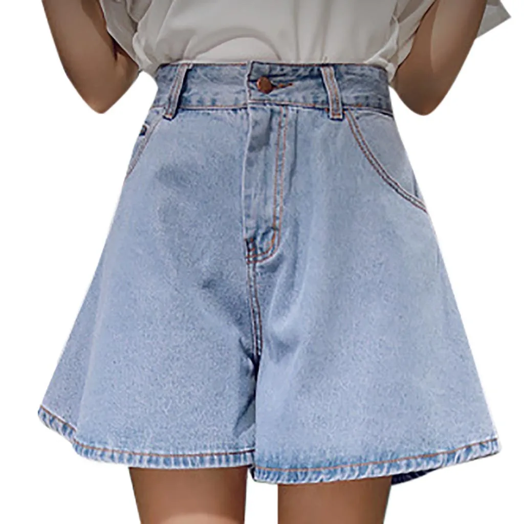 JAYCOSIN женская одежда джинсовые Стрейчевые свободные шорты женские модные
