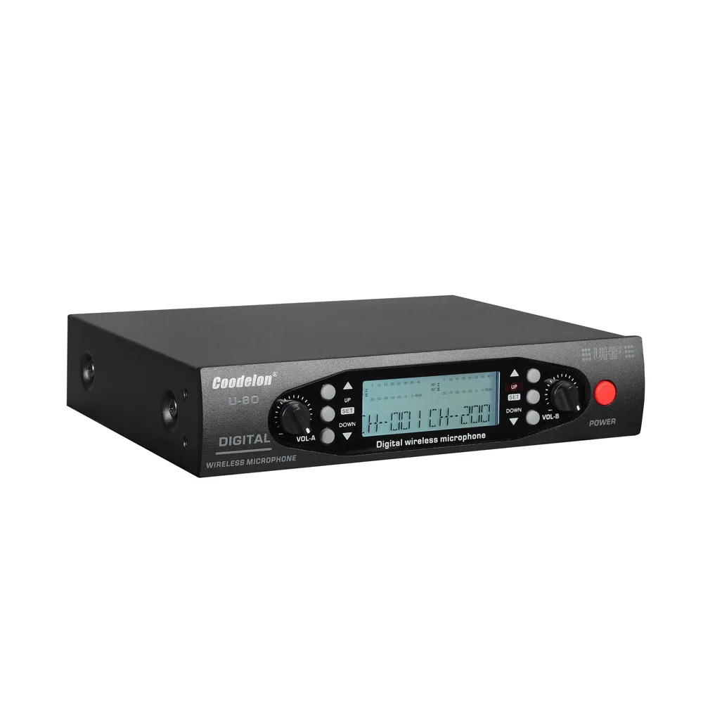 

Беспроводной микрофон UHF U-80 Professional UHF, Беспроводная микрофонная система для сцены и караоке, ручной микрофон