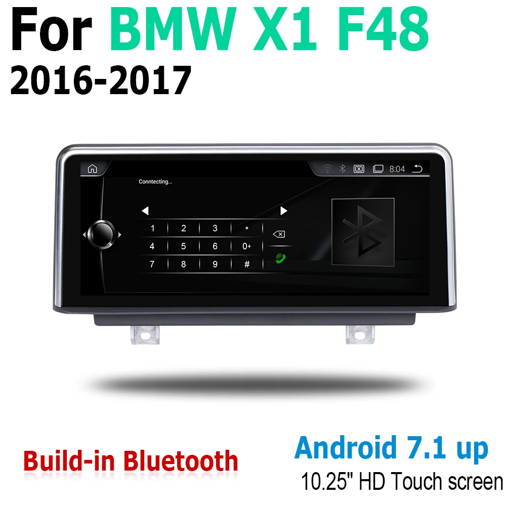 Car Android Original Style For BMW X1 F48 2016 2017 NBT GPS Navigation Map 2 Din Radio Stereo Multimedia Player DSP Touch Screen |