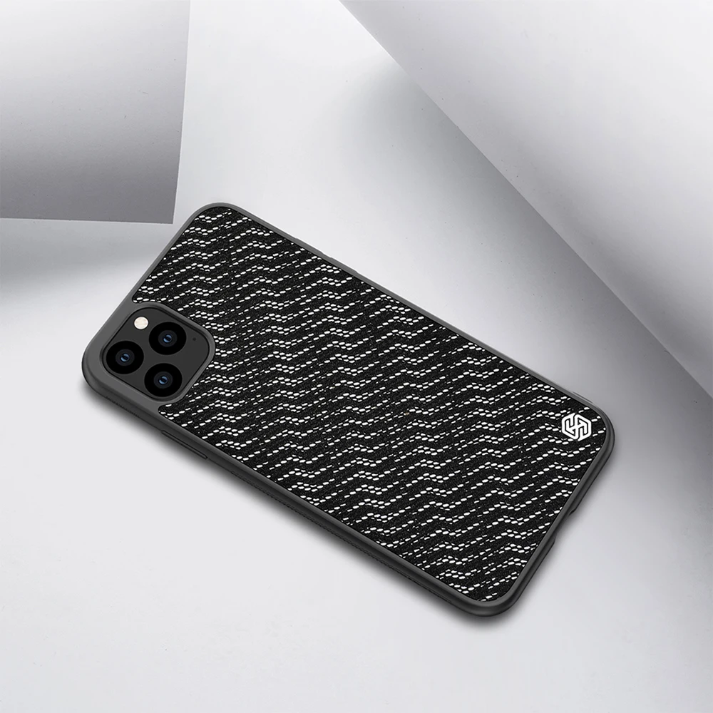 Nillkin для iphone 11 чехол из синтетического волокна Карбон задняя крышка тонкий для iphone 11/Pro max чехол 5,8/6,1/6,5