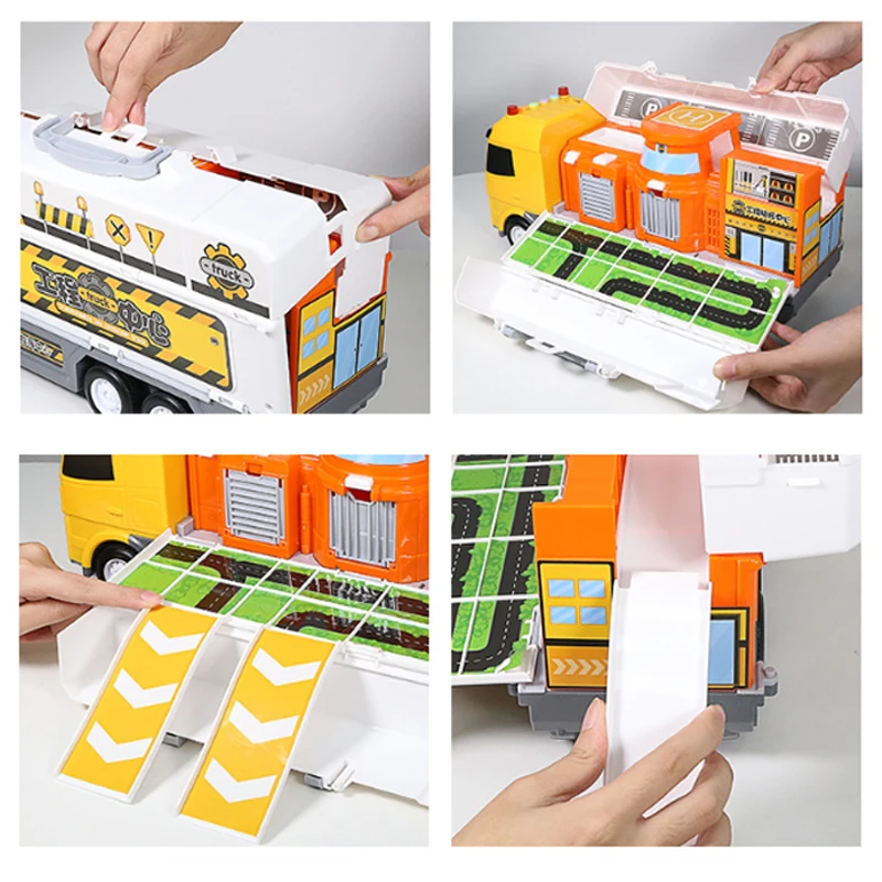 Контейнер для хранения Vans пластиковый автомобильный светильник музыкальный