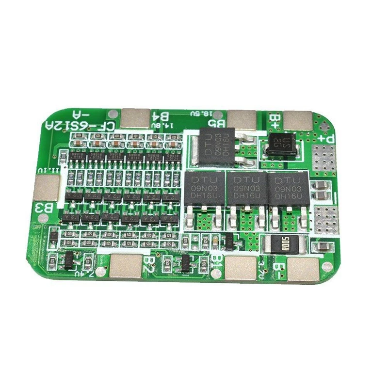 6S 15A 24V PCB BMS зарядное устройство Защитная плата для 6 18650 литий-ионная литиевая