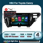 Автомобильный мультимедийный плеер, 32 Гб ПЗУ, Android 10, GPS, радио для Toyota Camry 8 XV 70 2017 2018 2019, IPS экран 1280*720P, без DVD, Wi-Fi